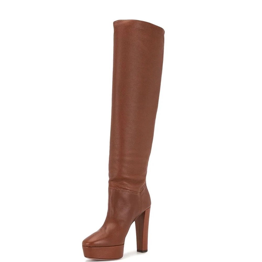 FSJ Brown Over the Knee Boots